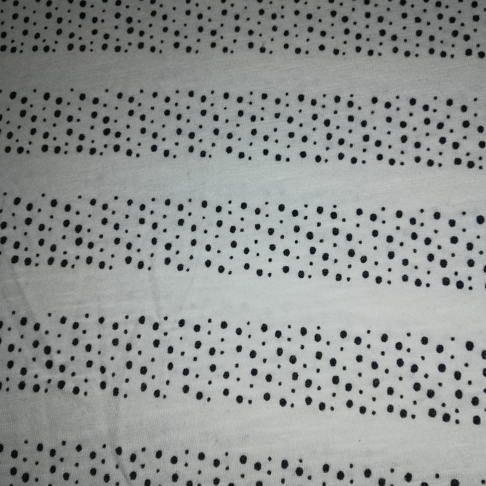 Sonoma Tops Polkadot 3/4 Sleeve Size M 100% Cotton - Picture 12 of 12